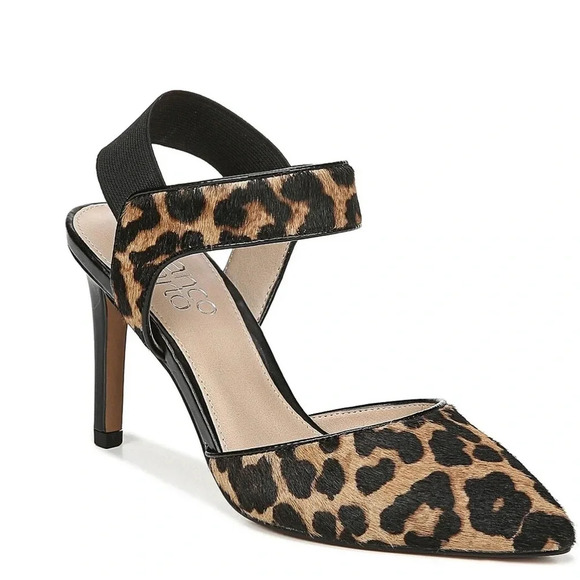 Franco Sarto Shoes - Franco Sorto calf hair leopard print high heel